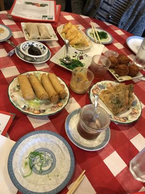 Wonderful appetizers! at Yuan Fu in Rockville