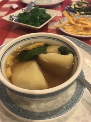 Wonton soup at Yuan Fu in Rockville