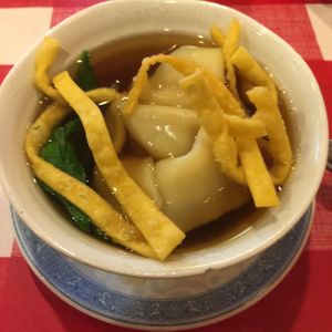 Wonton soup  at Yuan Fu in Rockville
