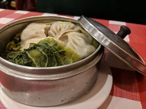 Steamed dumplings at Yuan Fu in Rockville