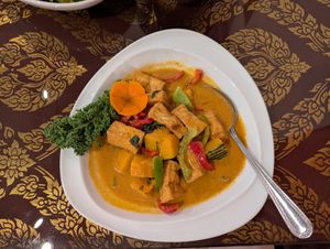 Pumpkin Curry at The Basil in Carson City