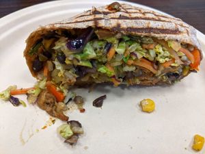 Cowboy wrap at Earthtone Natural Kitchen & Market in Glendora