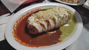 wet chimichanga at SoyMexican in Las Vegas
