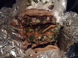 Top: mushroom Middle:Pork Bottom: Asada (sooo good 😭) at SoyMexican in Las Vegas