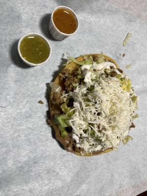 Tostada!  at SoyMexican in Las Vegas