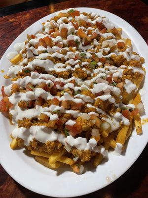 Loaded fries at SoyMexican in Las Vegas
