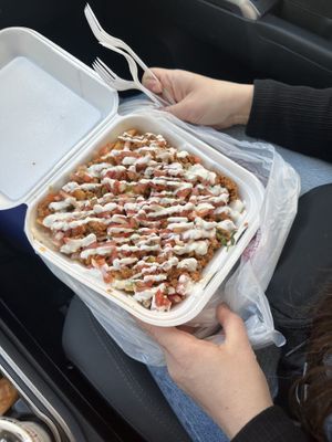 Picadillo nacho fries  at SoyMexican in Las Vegas