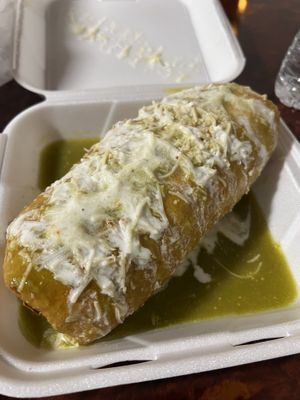 Asada Wet CHIMI for only $10  at SoyMexican in Las Vegas
