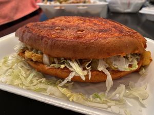 Pambozo de chorizo  at SoyMexican in Las Vegas