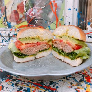 omni meat bagel at New New York Club - Azabujuban in Tokyo