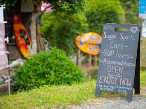 Suggoi Sports Cafè sign  at Suggoi Sports Cafe in Kochi