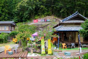 The Cafè has been built and renovated in a 100 year old traditional Japanese house!  at Suggoi Sports Cafe in Kochi