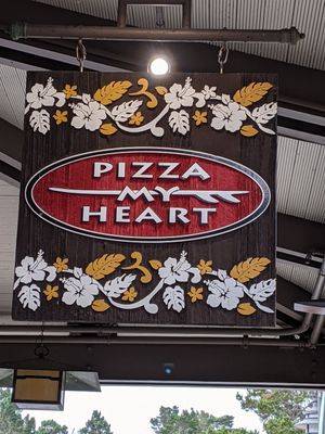 Pizza my heart at Pizza My Heart in Monterey