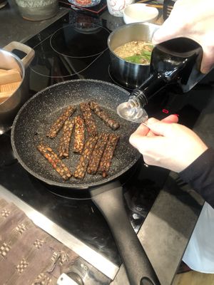 Tempeh 😍 at Gosha Nagashima Studiogosha of Fine Art in Beelitz-heilstaetten