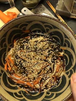 kombu salad  at Gosha Nagashima Studiogosha of Fine Art in Beelitz-heilstaetten