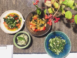 Seaweeds variations 😋😋😋 at Gosha Nagashima Studiogosha of Fine Art in Beelitz-heilstaetten