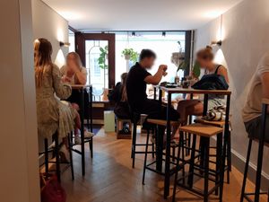 Interior (all of it) at Beans & Nuts in Bern