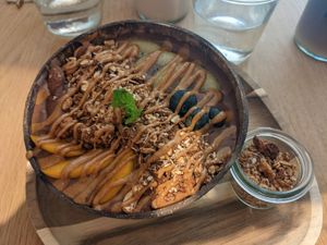 Death by chocolate bowl at Beans & Nuts in Bern