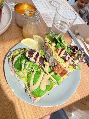 No Avo Toast  at Beans & Nuts in Bern