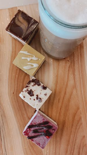 grainglow raw cakes and ice coffee🤤 at Beans & Nuts in Bern