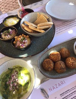 delicious and super friendly staff!:) at Nazari in Budens