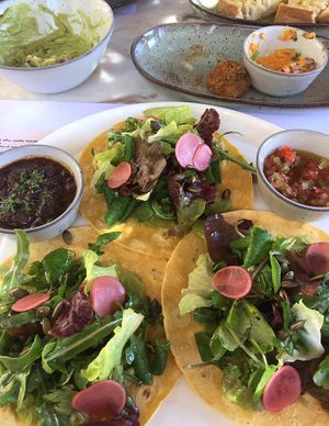 delicious and super friendly staff!:) at Nazari in Budens