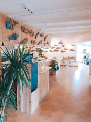 Indoor at Nazari in Budens