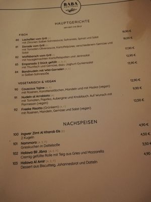 Karte at Azeitona - Beckstrasse in Hamburg