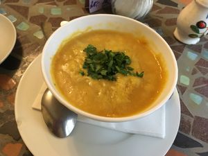 lentil soup at Azeitona - Beckstrasse in Hamburg