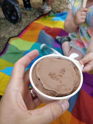 Nougat at Café Komisch in Dresden