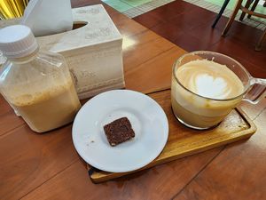 Java latte at Media Veggie Pluit in Jakarta