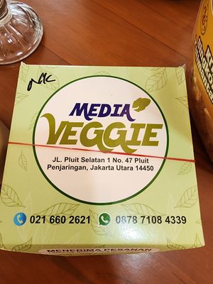 10k box at Media Veggie Pluit in Jakarta