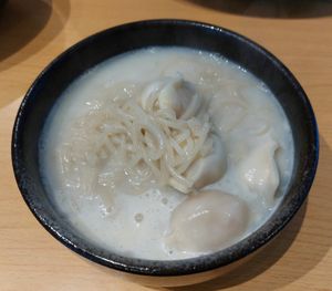 (Today's Meal) Dumpling Noodle Soup 清湯餃子拉面 at Loving Hut 愛家 - Tseuk Luk in Kowloon