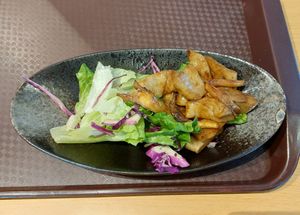 Stir Fry Vegan Marinated Sausage 爆炒滷水腸 at Loving Hut 愛家 - Tseuk Luk in Kowloon