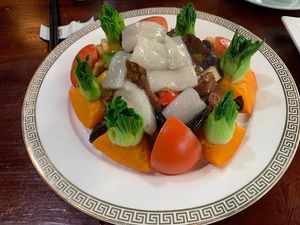 Food at D'Lite Veggie 泰有營 in Kowloon