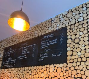 Menu  at Veganaa in Berlin