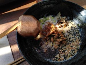 Ramen at Mori Cafe in Paris