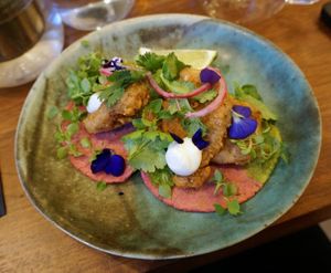 Special Evening Mori x New Wave Tacos: Tacos au karaage at Mori Cafe in Paris