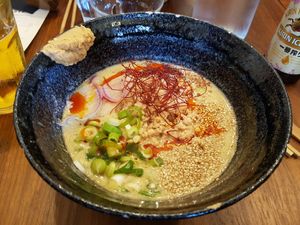 Ramen at Mori Cafe in Paris