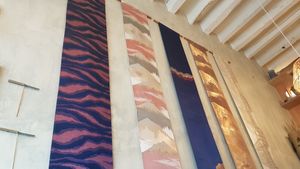 Decoration at Mori Cafe in Paris