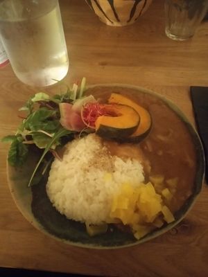 Curry at Mori Cafe in Paris