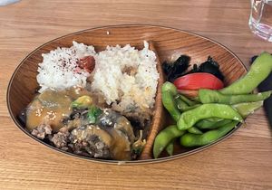 Bento  at Mori Cafe in Paris