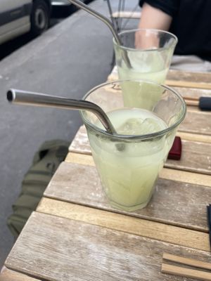 Yuzu lemonaid  at Mori Cafe in Paris