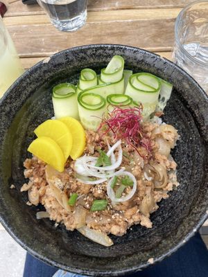 Gyudon  at Mori Cafe in Paris