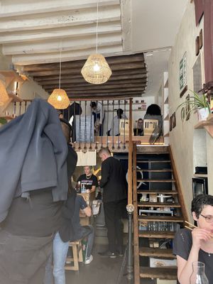 Inside   at Mori Cafe in Paris