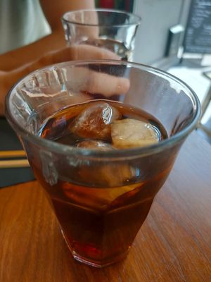 Infusion à l'orge at Mori Cafe in Paris