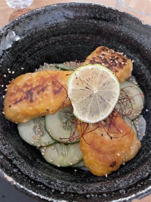 Sakana Donburi  at Mori Cafe in Paris