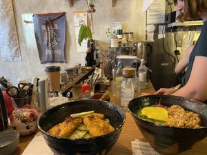   at Mori Cafe in Paris