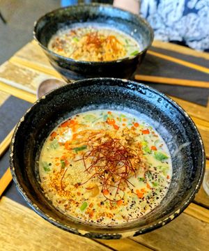Tantanmen at Mori Cafe in Paris