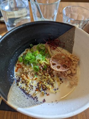 Tantanmen at Mori Cafe in Paris